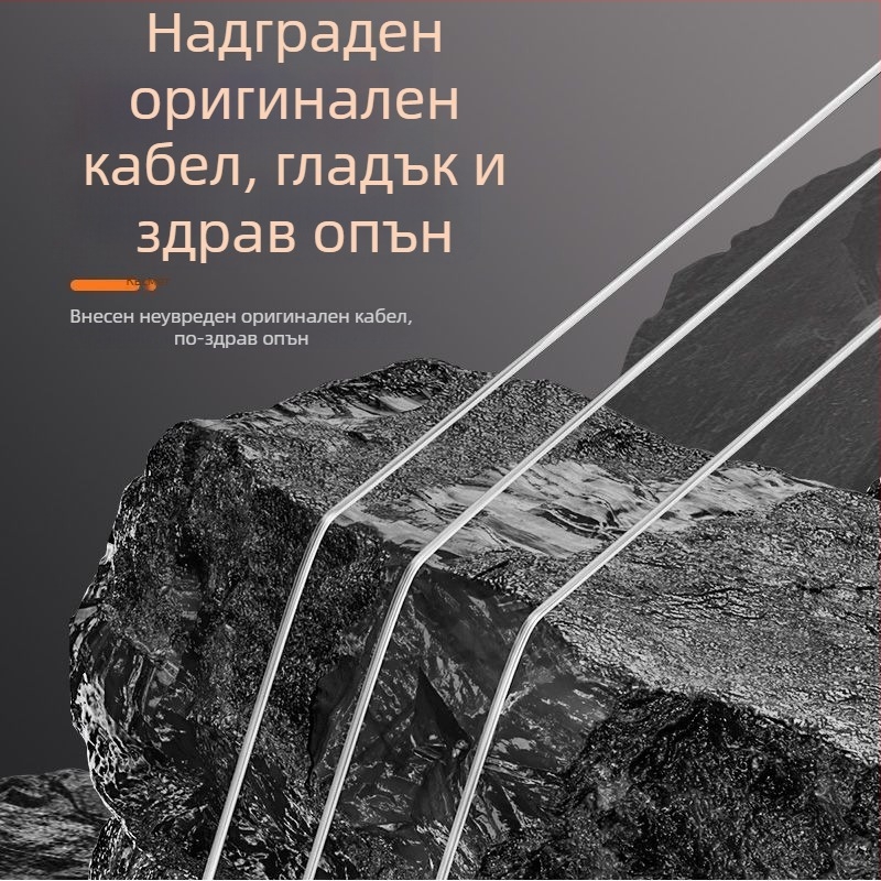 Hemei Wolf Fang двойни куки с лидер — комплект ръчно вързани риболовни куки, против заплитане, оригинални