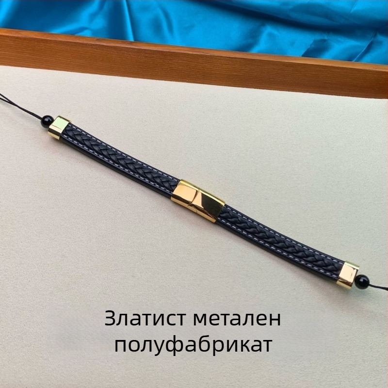 DIY гривна с агат, унисекс, ръчно плетена, Unique, Zhengzhou, пролет 2025