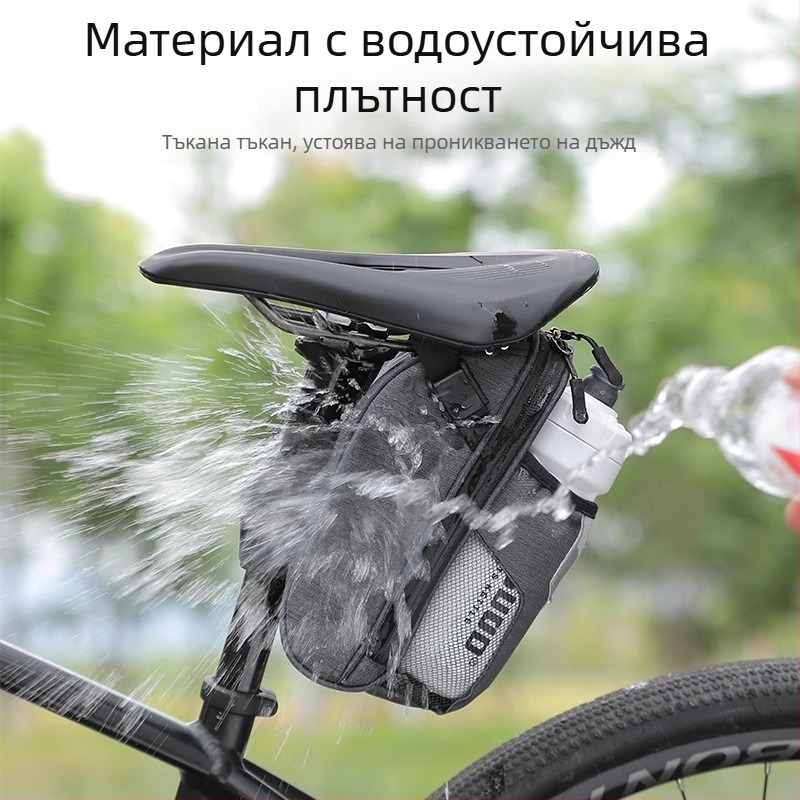 Задна чанта за MTB велосипед – водоустойчива, капацитет 1,5 л, с подплата, материал Snowflake Dragon Dance Cloth, марка Captain of the Tower