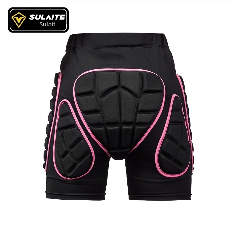 Комплект защитни подложки: талия, лакти, колена и ханш за скейтборд, ролери и ледени спортове — дамски модел (вътрешна защита)