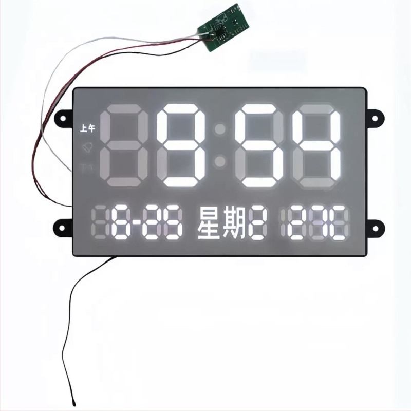 LED дисплей за часовник с радарен сензор и декоративна картина, ABS корпус, електронно движение, печатано лого, персонализиране, Treasure book