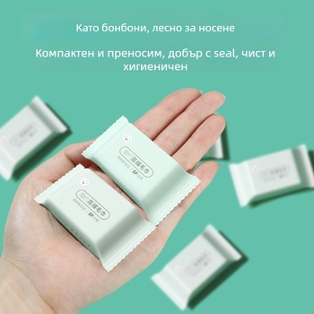 Cat About компресирана кърпа – чисти растителни влакна, тегло над 50 g, 100% растителни влакна