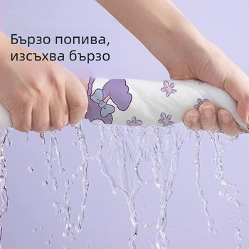 Еднократна кърпа за баня – нетъкана материя, отделно опакована, компресирана, удебелена, преносима за пътуване