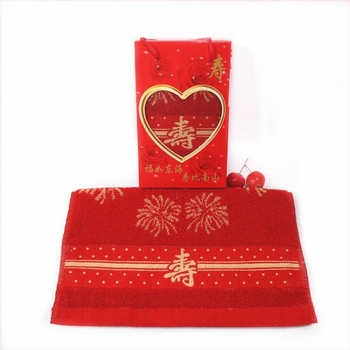 Памучна жакардова кърпа, 34×74 см, 100–120 г, 32S, Bo Xiang