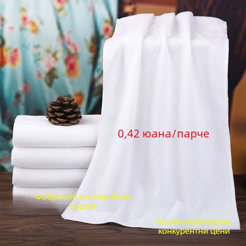 Хотелски хавлиени кърпи, квадратни, микрофибър, 100d нишка, Plain weave, тегло под 50 g