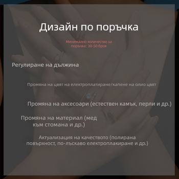 Гривна, дамска, геометричен стил, висококачествена изработка (Материал: Мед; Технология: Електроплатина; Бранд: Qiting; Стил: Дамски, Висок клас; Форма: Геометрична)