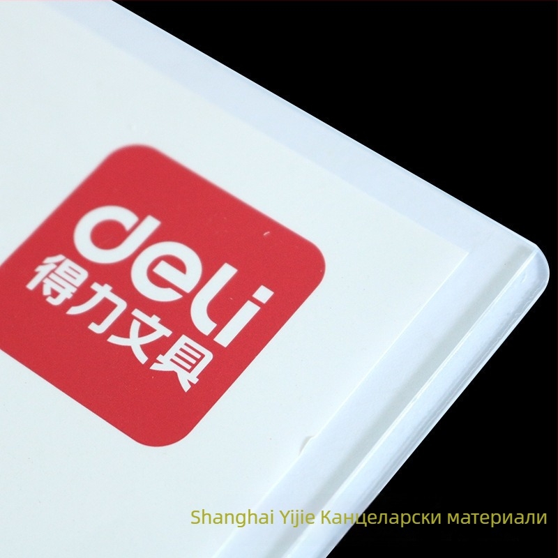 Deli 5806 Прозрачен пластмасов калъф за карти с PVC файл – твърдо покритие, модел 5806, дебелина 0.4 мм