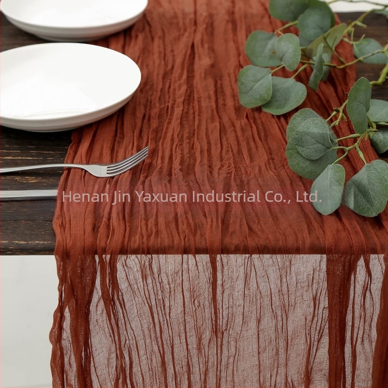 Флаг за маса - 100% полиестер, едноцветен дизайн, европейски бохемски стил, дебел прежден плат, за заведения