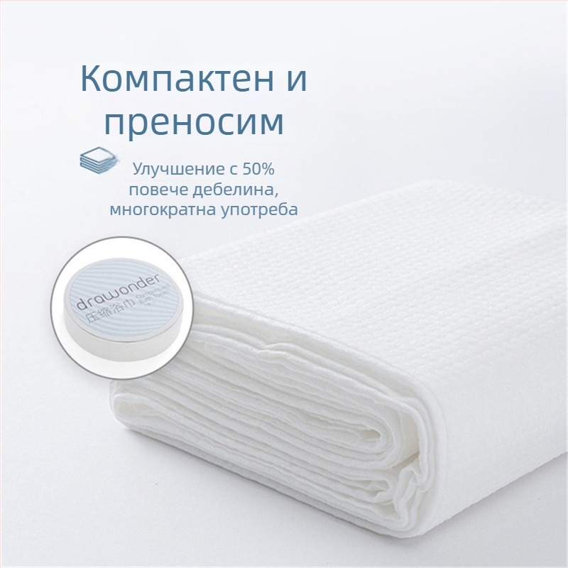 Еднократна хавлия за баня – 100% растителни влакна, единична опаковка, удебелена тъкан, обикновено тъкане, абсорбция на вода 0–5 s, възможна персонализирана обработка, налична частна марка