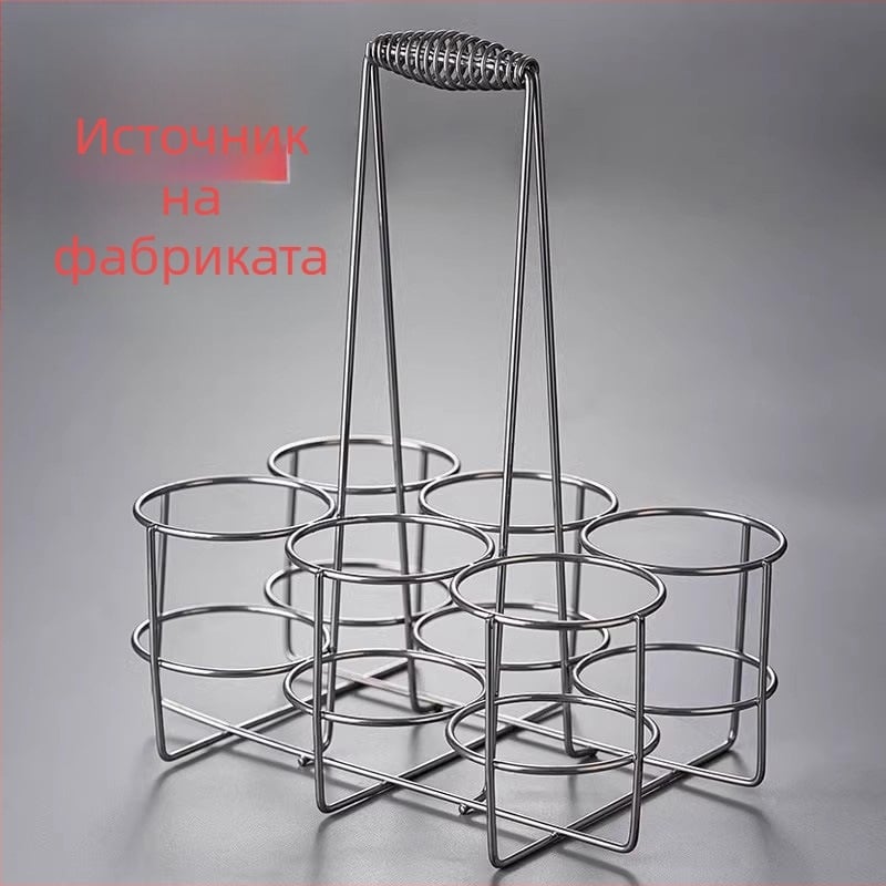 Стойка за вино от телена мрежа — Sengao Pai, Нордичен стил, Прост стил