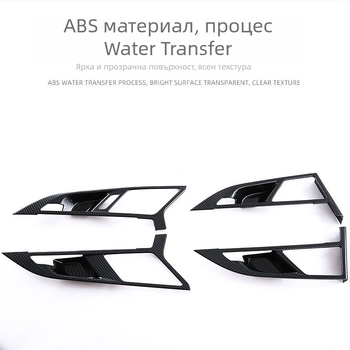 Интериорна рамкова лайсна за врата за BMW X1 / iX1 — ABS, интегрирана облицовка, декорация на вратата, марка Xiao lewang