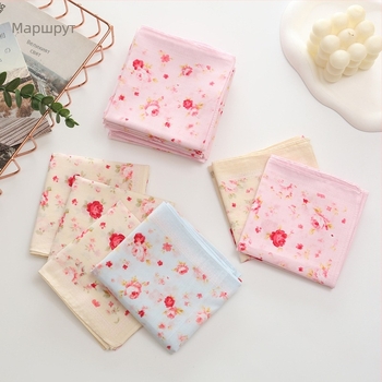 Zelue носна кърпичка от чист памук с персонализирано лого и обработка по поръчка, тегло 16 g