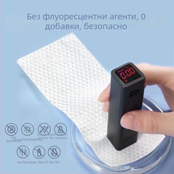 Miaomo сух капак за изсушаване на коса, дървено влакно, прахозащита, универсално приложение, персонализируем