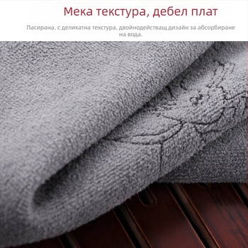 Чайна кърпа, трислойна усилена абсорбираща, 80% полиестер + 20% полиамид, 30 г, абсорбция 26–30 сек