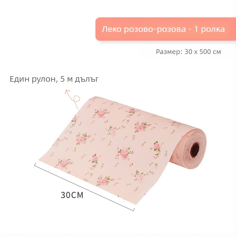 Rice Wood EVA подложка за чекмеджета, водоустойчива и влагозащитна, модел с цветя, квадратна, 2024 г., модерен минималистичен стил