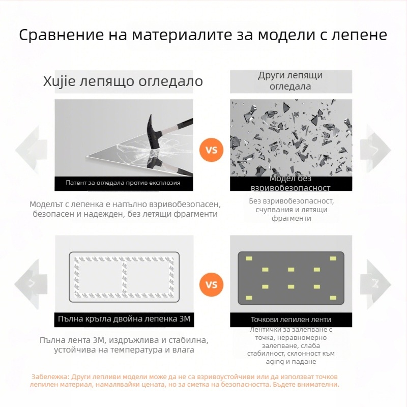 Senfu безрамково огледало за цял ръст, модерен стил, изработено по чертежи