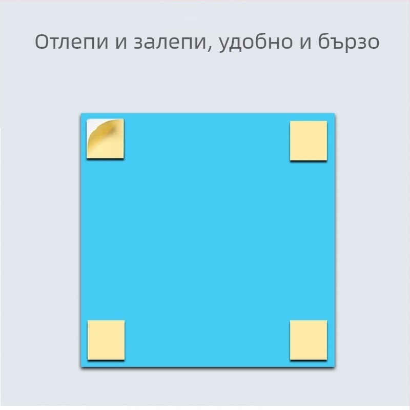 Акрилно огледало за грим, стенно огледало с монтаж с лепило, огледало за облекло с висока дефиниция за дрехи и гардероб