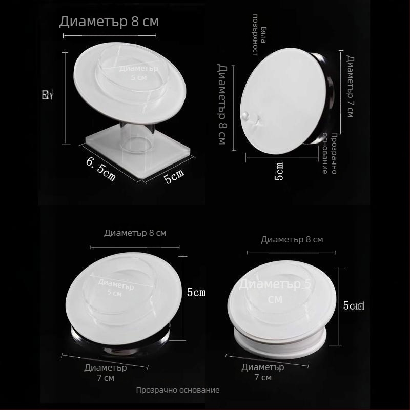 Стойка за гривни за показване – двуслойна, арт стил, пролет 2025