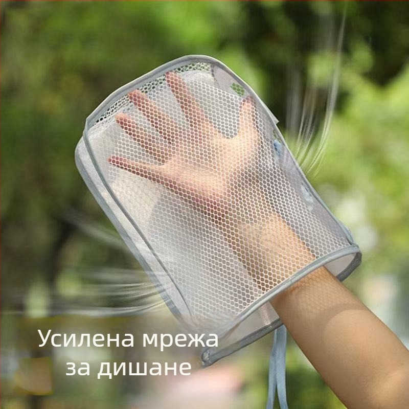 Плетени летни ръкавици за кормило – за възрастни, унисекс, за велосипед/мотоцикъл, дишащи