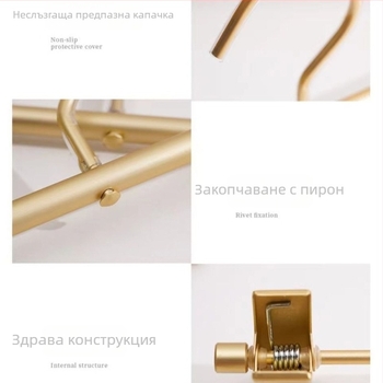 Клип за панталони от алуминиева сплав Jiacheng – луксозен стил, обработка по поръчка, опаковка: единичен пакет