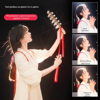 Gimantu мини LED светлина за запълване за фотография и стрийминг на живо с дистанционно управление – 150W+ мощност