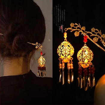 Фиба за коса от сплав, ретро стил, модел фенер, финиш Seiko