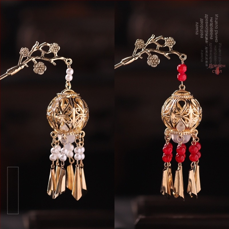 Фиба за коса от сплав, ретро стил, модел фенер, финиш Seiko