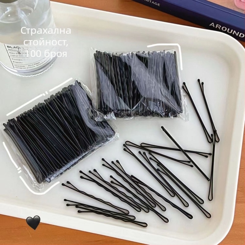 Алуминиев клип за коса, клип от едно парче, боядисано покритие, дамски аксесоар за коса, стил фея