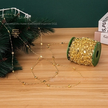 DIY бижутерийни аксесоари — звезда с пет точки, електроплатирани акрилни мъниста и верижни украшения