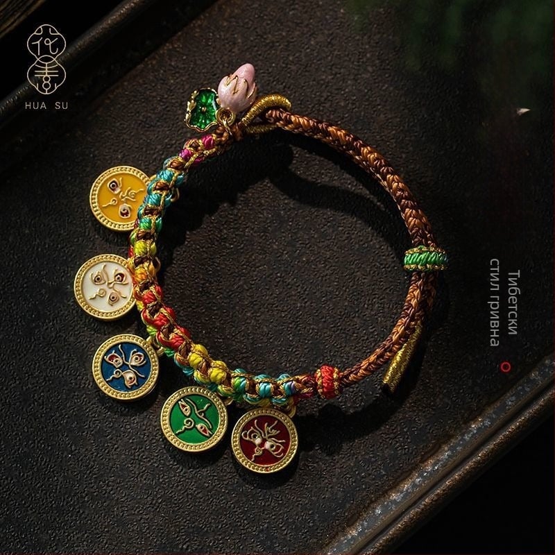 DIY Плетена гривна от въже | Материал: корда | Стил: национален дух, унисекс | Ръчно плетено | Лято 2024