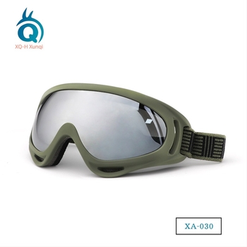 Ски очила XA-030, PC материал, 0 градуса, съвместими с лента за глава, за възрастни