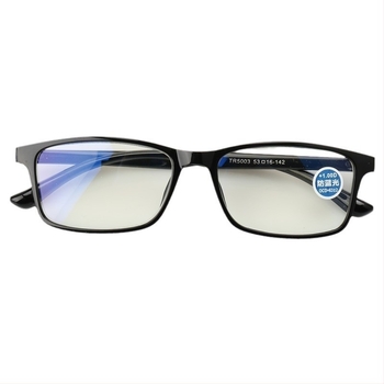 Очила за четене с лещи от смола, антисиня светлина, ретро стил, TR90 рамка, модел 5003