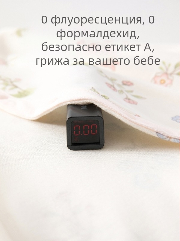 Памучен ромпер за новородени с дълги ръкави, 100% памук, за пролет и есен, за момичета