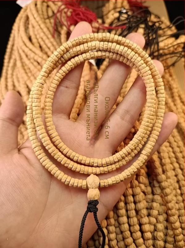 Гривна от passion seed, ръчна изработка, естествен стил, форма на кукла, стил за двойки