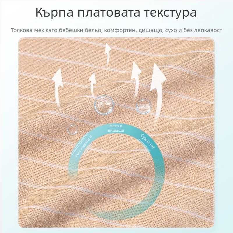 Хранителен лигавник за възрастни, водоустойчив и мръсоустойчив, плат кърпа, полиестрово влакно, шарка: райета, марка Yilunte