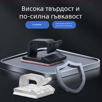 Клип за управление на кабели с адхезивна основа, модел VHB3M/WCL-4-5, за мрежови кабели LAN