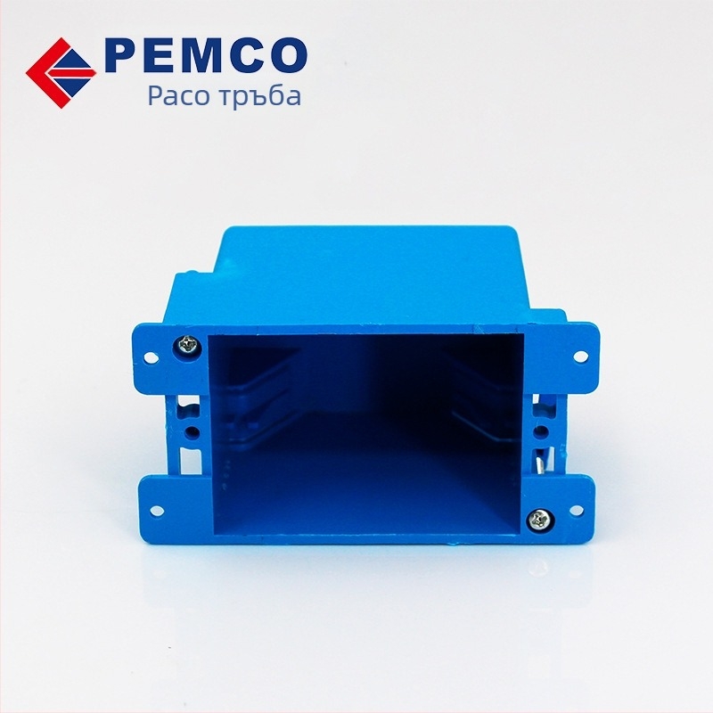 Paco Американски стандарт старомодна кутия за ключ и контакт със монтажни уши за домашни ремонти