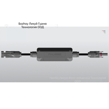 Фотоволтаична кутия за свързване с лентовидно тяло, водоустойчива, с уплътнение, лека за външна употреба