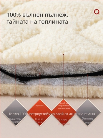 Мъжки зимен елек с флийс подплата, топъл и без ръкави