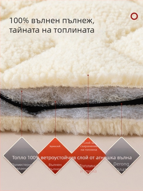 Мъжки зимен елек с флийс подплата, топъл и без ръкави