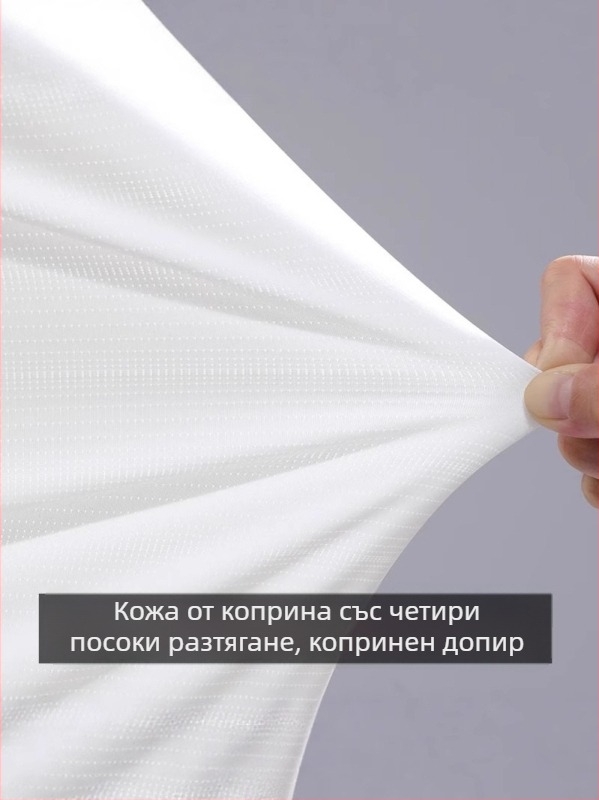 Мъжки спортен потник — свободна кройка, едноцветен, 96% полиестер, полиестерово влакно, пролет
