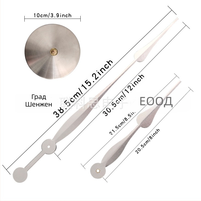 DIY кварцов часовников механизъм – комплект с висок въртящ момент и дълги метални стрелки