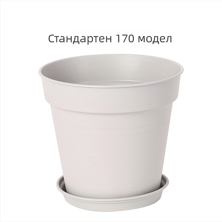 Саксия за цветя, пластмасов материал, настолна и подова употреба, подходяща за домашно градинарство и офис