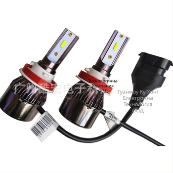 H11 LED фаpове за мъгла за автомобил, 12V, 38W, 3000 lm, IP68