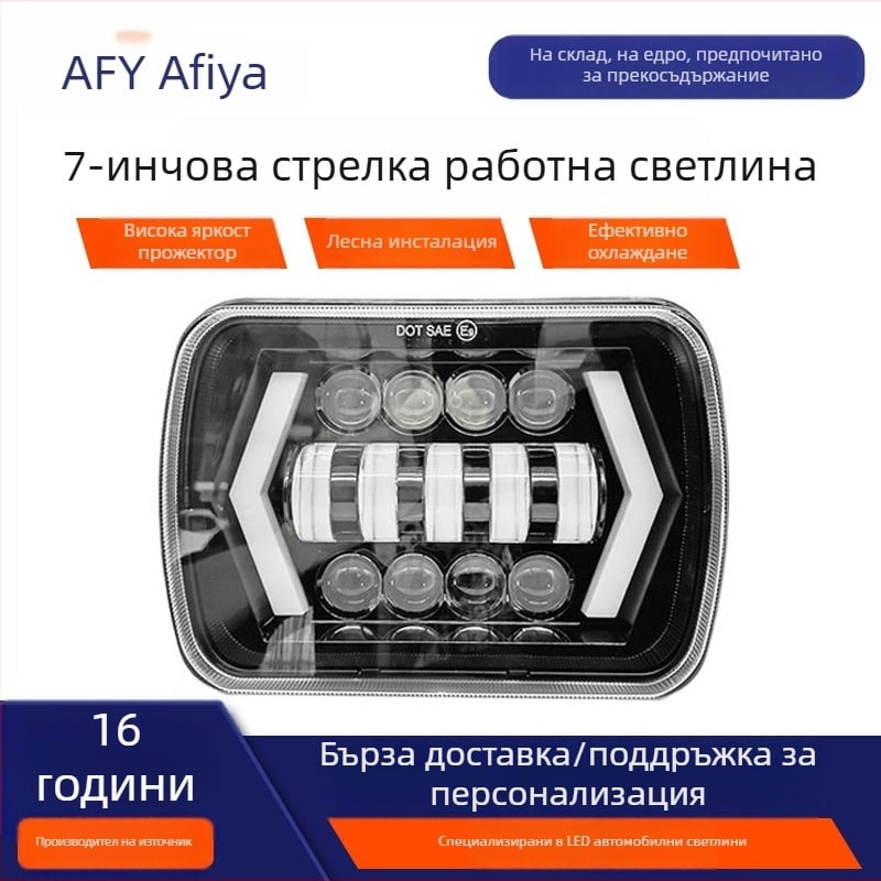 LED фар за офроуд HL02 (31.4W, 9-36V, 1600-2700LM, IP67)