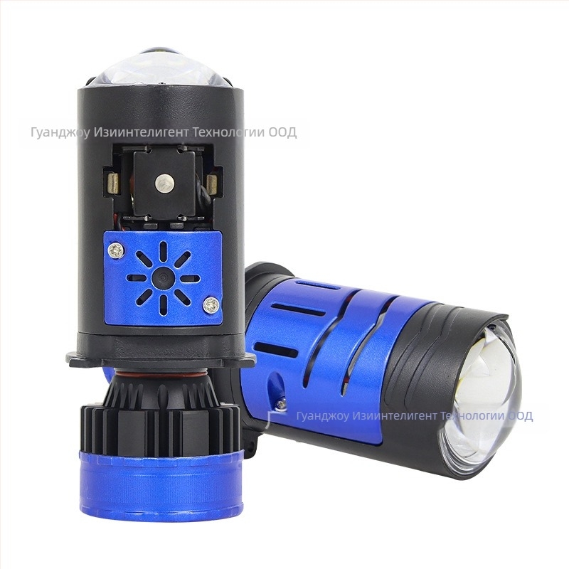 Автомобилен LED фар M02Y с мотор, H4, 95W, 9-36V, IP65