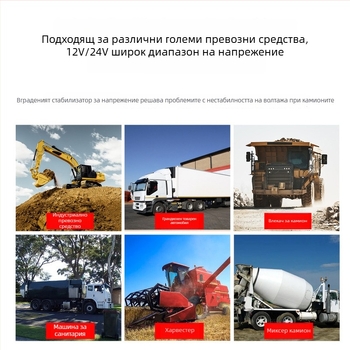 IP камера за автомобили и тежки машини, 1080P, водоустойчива, 2.8 мм обектив, IR до 30 м, 12V захранване