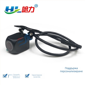 Задна автомобилна камера с 5-пинов конектор, AHD видеосигнал, 720P резолюция, 170° зрителен ъгъл, 12V захранване