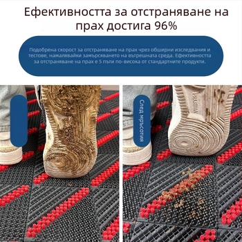Външни PVC подложки за пода, квадратни търговски килими за вход на хотел, антихлъзгащи матове за входни врати