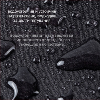 PlayKing Туристическа раница – ултралека найлонова, унисекс, разширяем капацитет, намалява натоварването, компактно съхранение